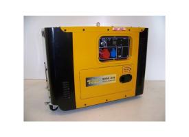 Gentec 9000 DSE Diesel 7 kVA max 3 fase 400V Generator set