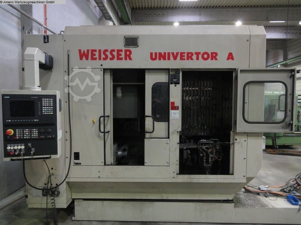 WEISSER Univertor A 90L Vertical Turning Machine | WorldMach.com - New ...
