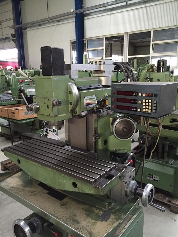 Aciera F4 Universal milling machine New and used